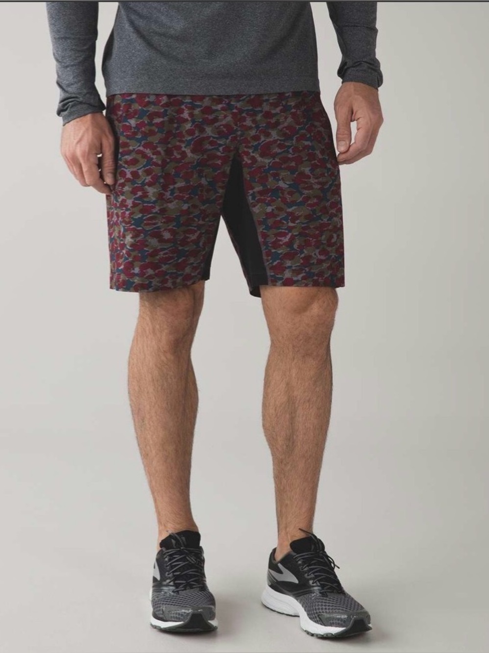 Lululemon | T.H.E. Short Luxtreme | Mini Urban Leopard Slate Multi | Medium